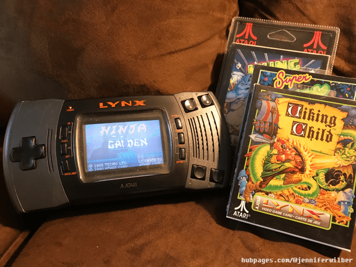 Though the Atari Lynx was considered portable back in the day, you probably won't want to carry it around when there are more light-weight modern options available.