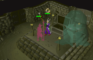 The Barrows Minigame: A very good consistent money maker which can be done with fairly average stats.