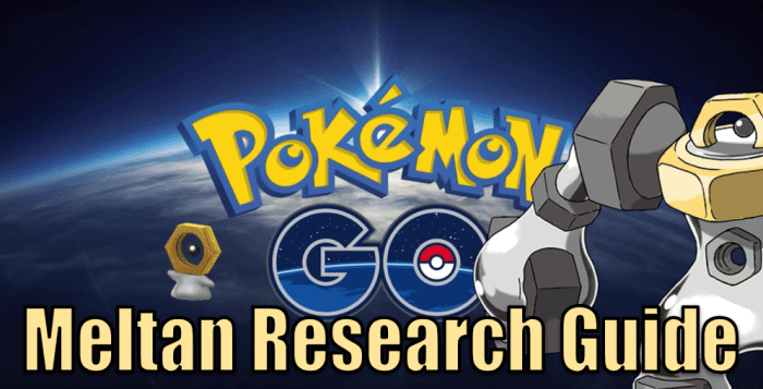 let's go meltan research tasks pokemon go