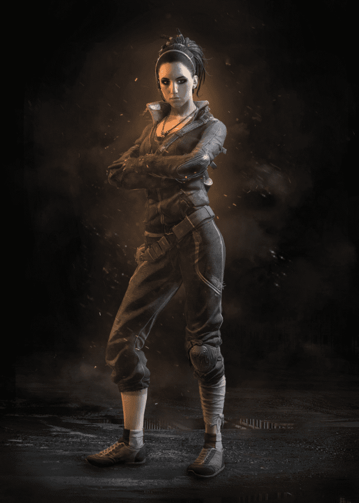 Jade is an important character in "Dying Light".