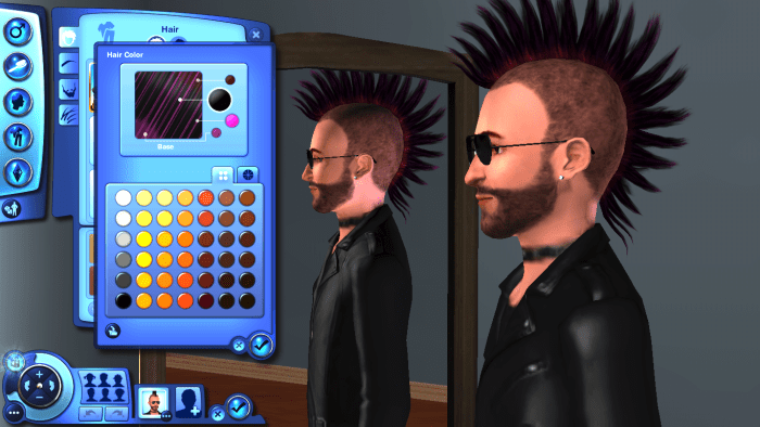 The Sims 3 Create-A-Style is one of the best things about the game. The level of customisation is unreal!