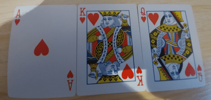 These are good hands to start with in "Poker Heat" Red/Black Attack.