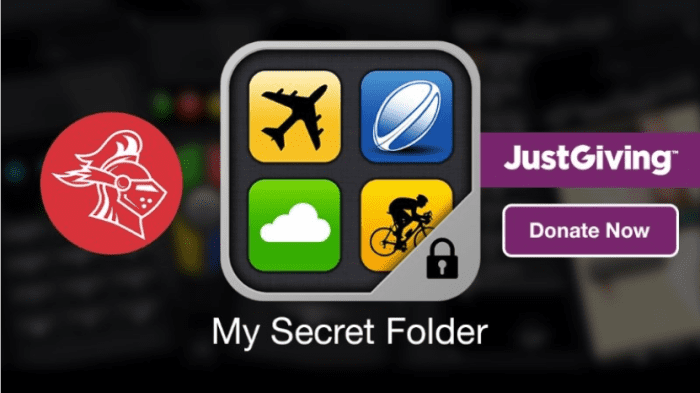 my secret folder iphone app
