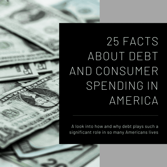 This article will take a look at 25 facts that examine the state of consumer spending and debt in the U.S.