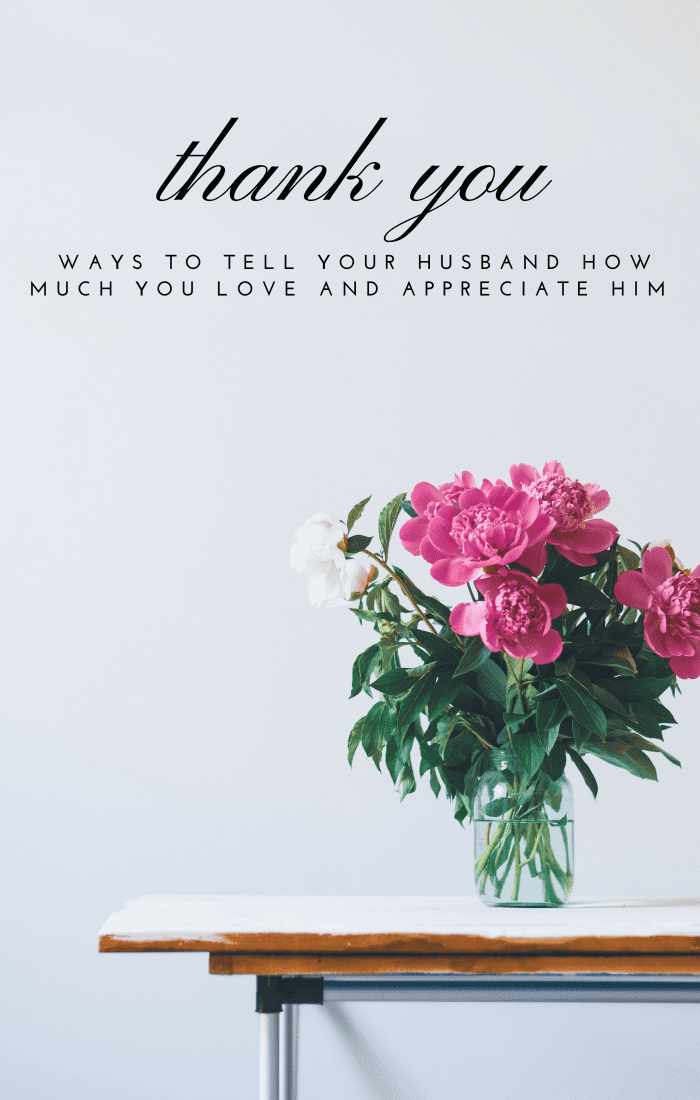 Examples Of Thank You Messages For Your Husband Holidappy