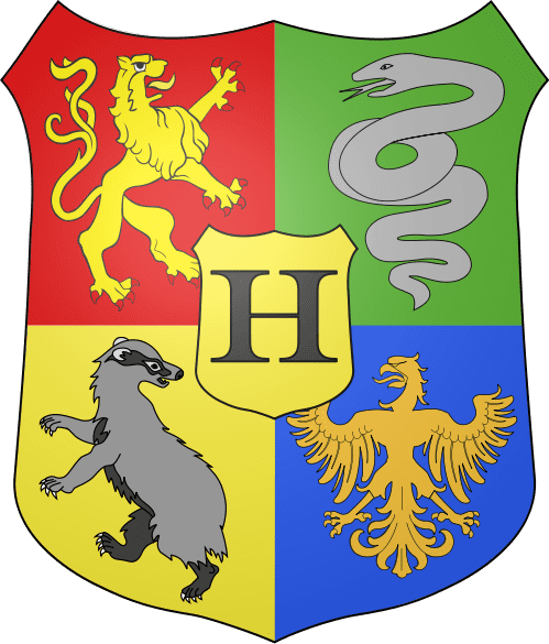Sometimes the House colors are changed. For crafts, bright red is commonly used for Gryffindor. Silver is used for the highlight color for Ravenclaw, since the films used silver instead of bronze. Grey can be used in crafts for Ravenclaw.