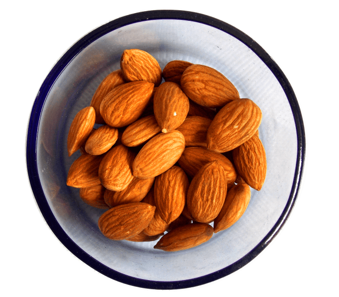 A handful of almonds before bed is not only really good for you, but it'll help keep the hunger pains away until morning.