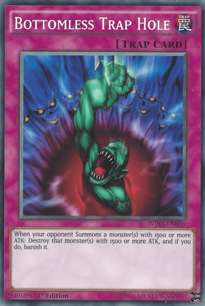 That looks like a loooonnng drop. The writer wouldn't wish this fate on anyone... except maybe Time Wasters, duelists who take forever to play when they're losing.