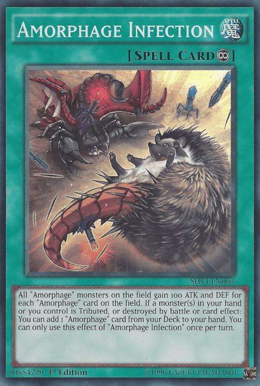 The Amorphages are one deck you don't want to lose against. The consequence is having an evil dragon growing out your neck or back. Nasty stuff.