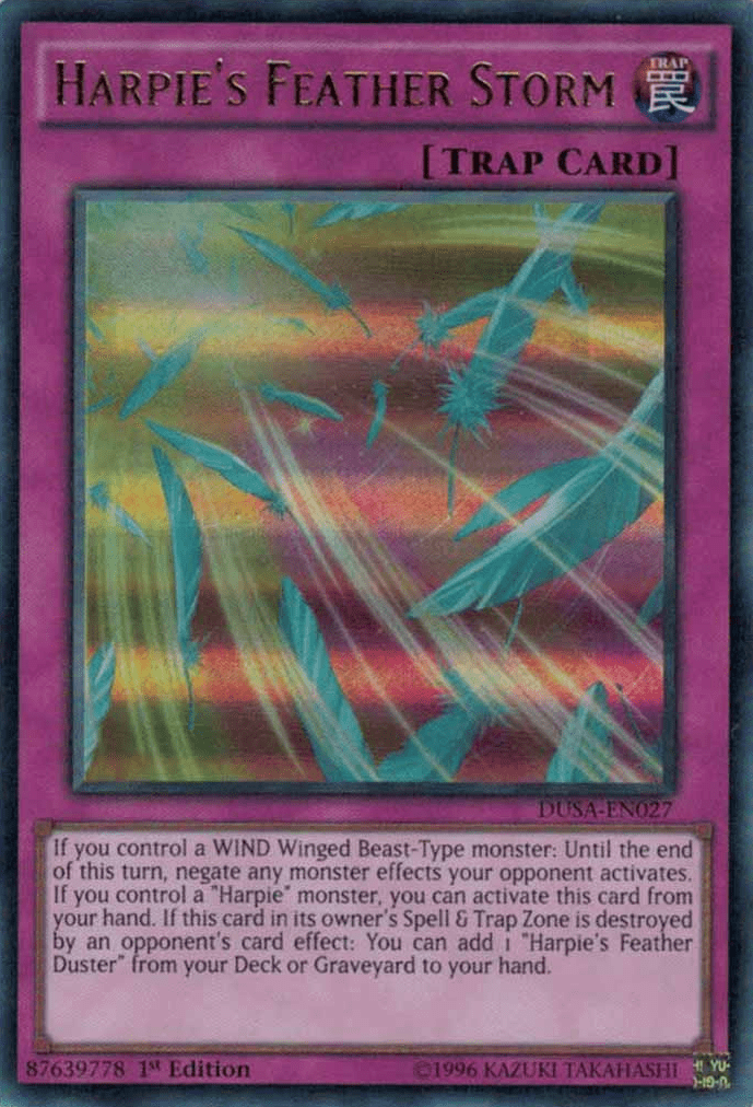 Harpies: Now with stun action. It’s cool and all, but when can we get Harpie’s Feather Duster back? Maybe at 1? Or with some silly errata change?