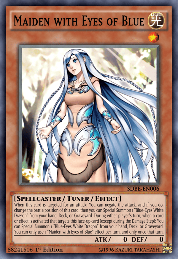 Maiden with Eyes of Blue