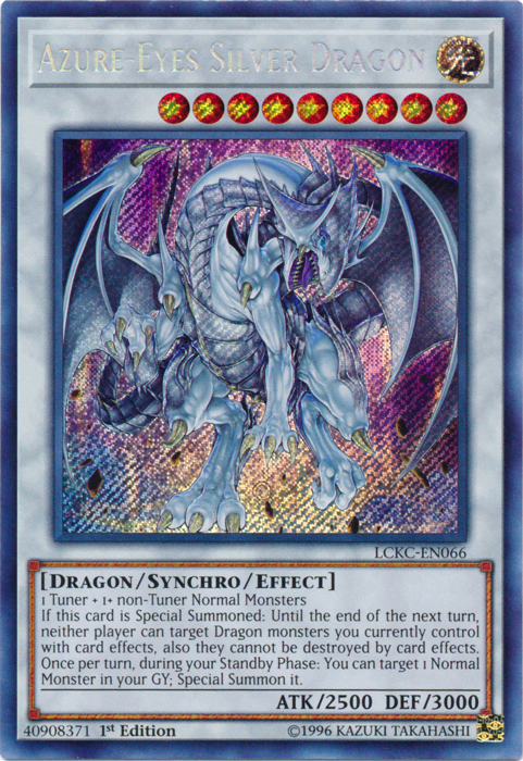 Azure-Eyes Silver Dragon