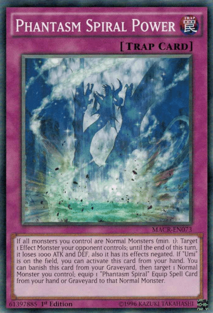Phantasm Spiral Power is one of the strongest hand-activated trap cards in "Yu-Gi-Oh!," but is it the best? See which 10 cards reign supreme below!