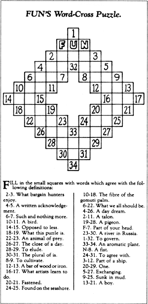 History Of Crosswords