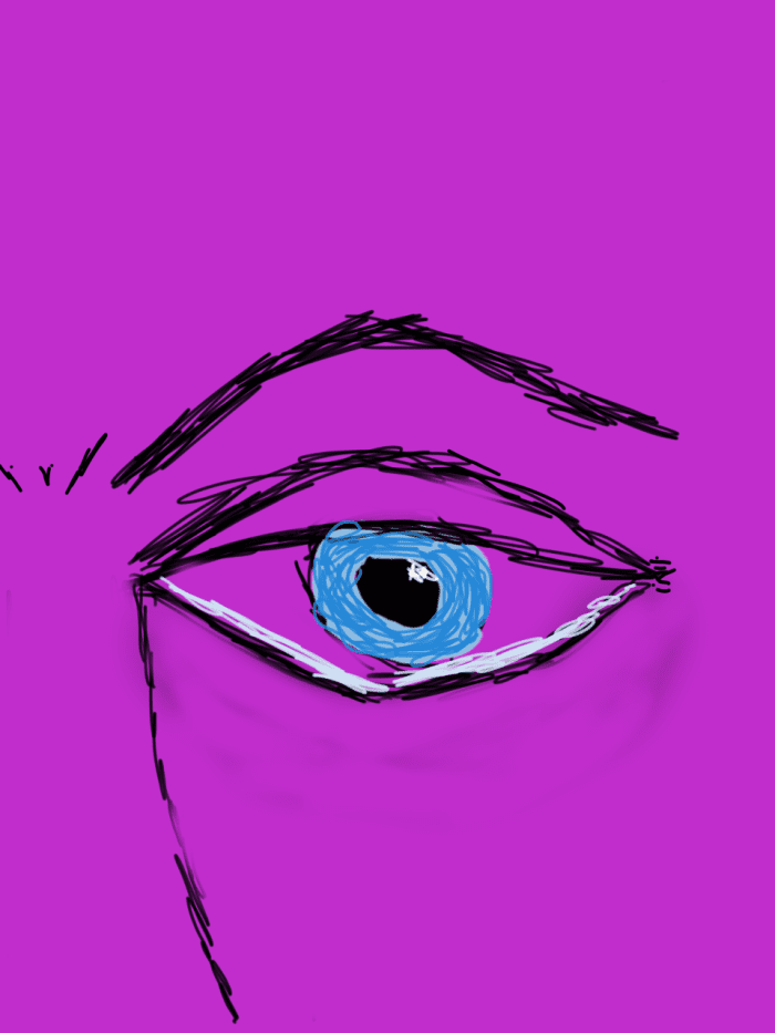 Here's my personal artwork created after a short meditation session. Meditate to look through your other eyes.