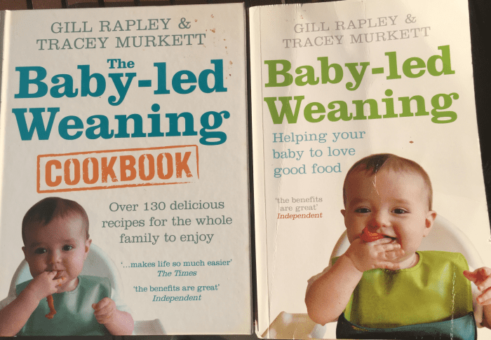 A picture of my very own copies of the books. As you can see, they have both been read, and the cookbook has actually seen some action in the kitchen