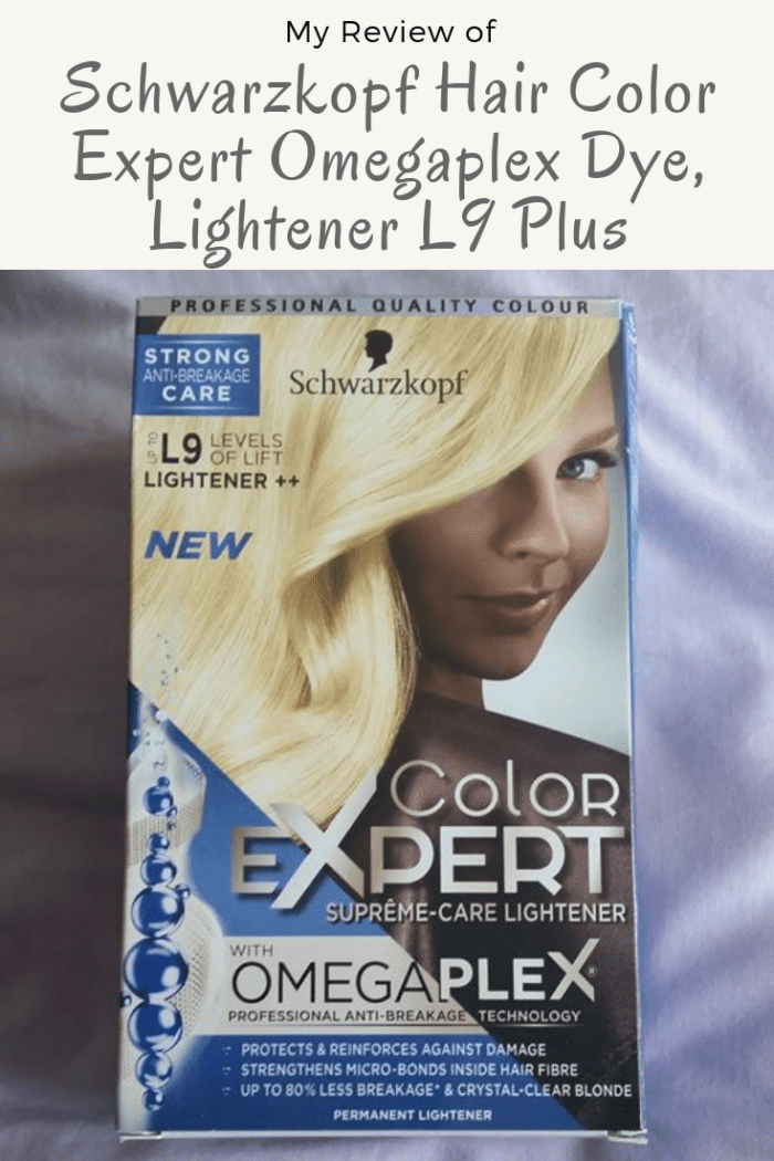 My review of Schwarzkopf Hair Color Expert Omegaplex Dye, Lightener L9 Plus