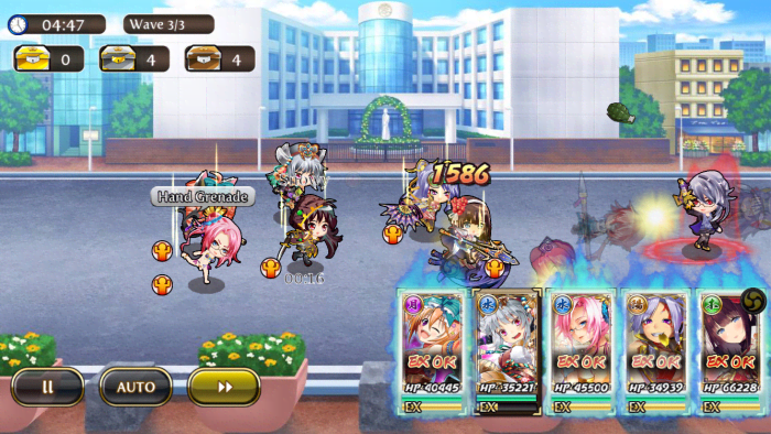All allies have been granted an Elation buff, which slowly fills up their EX gauge