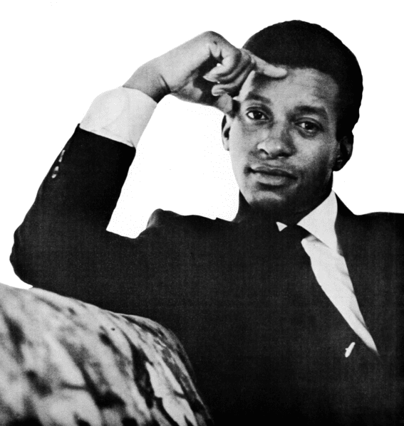 Photo of Mel Carter in an advertisement for his single "Take Good Care Of Her."