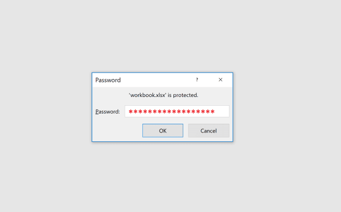 Adding a password to an Excel file will keep sensitive information in your workbook secret. This is especially true if the file is being emailed over an unsecured connection.