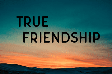 Poem: True Friendship - LetterPile