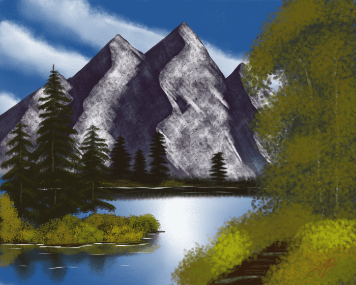 How to Paint Like Bob Ross Digitally, for Free TurboFuture