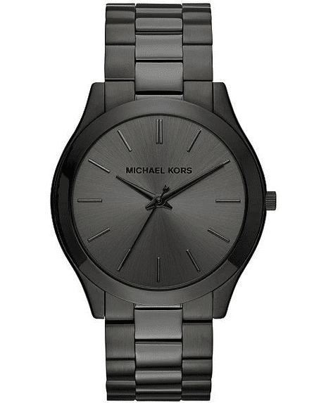 Michael Kors' elegant slim runway watch is perfect for the older man.