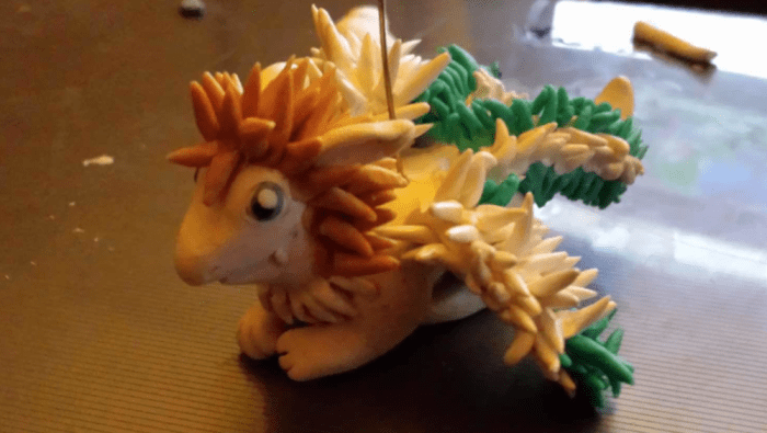 Work in progress: Flammie from Legend Of Mana