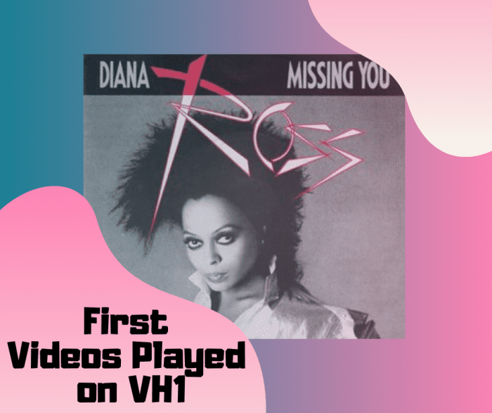 List of first videos played on vh1 spinditty