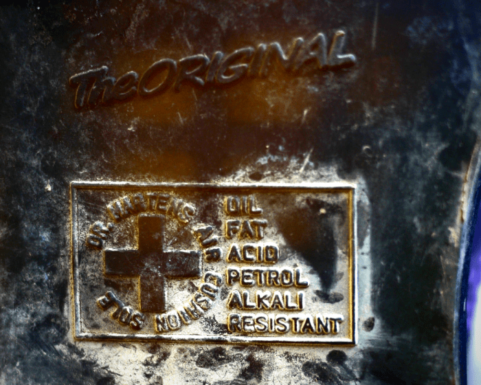 The Original Doc Martens air cushion sole is resistant to oil, fat, acid, petrol, and alkali.