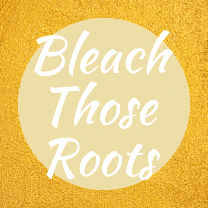 Sometimes re-bleaching your roots can help.