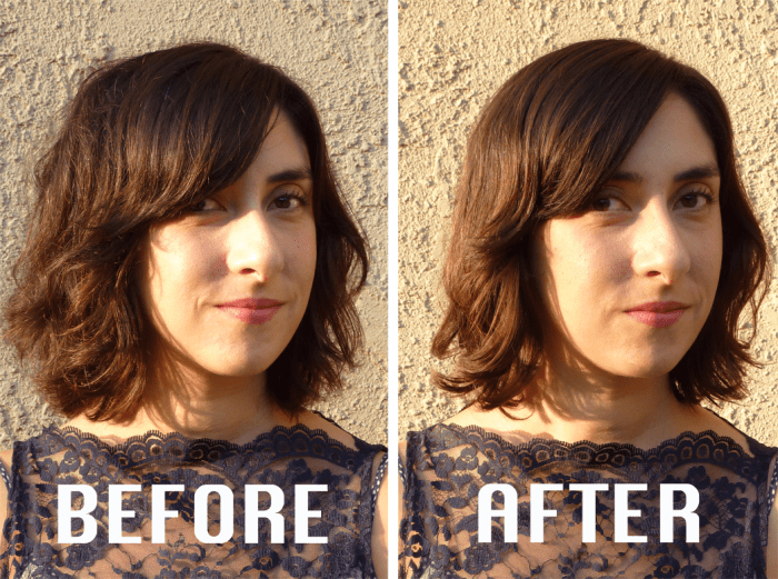 Bumble and Bumble Sumotech Before and After