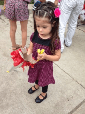 Split rubber band sections.