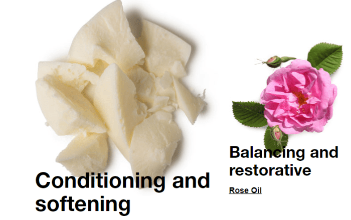 The ingredients in this lip balm ore both conditioning and restorative.