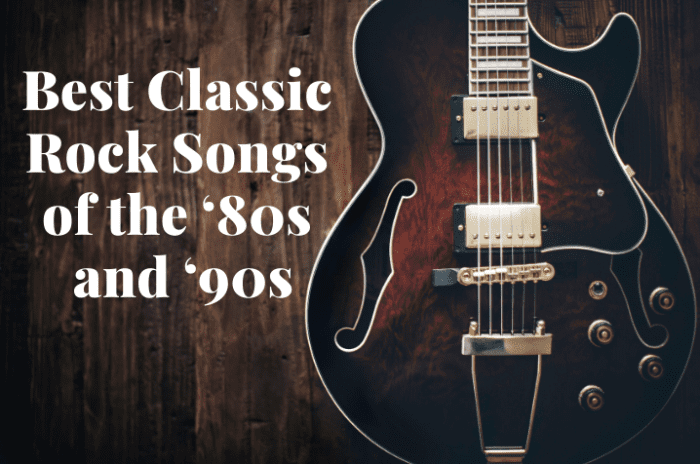 While the term "classic rock" is generally associated with rock songs from the '60s and '70s, music from the '80s and '90s are making their way onto these radio stations. See if your favorite songs made the list!