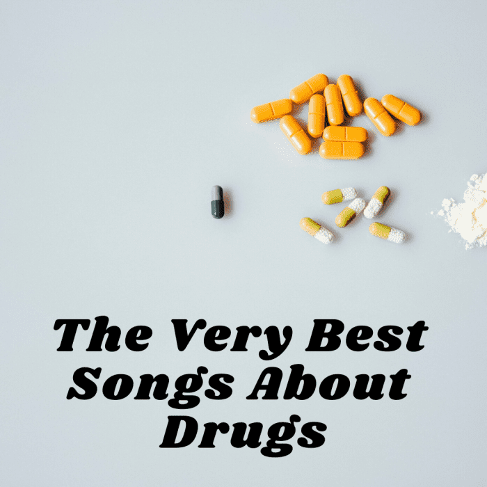 These famous songs cover both the fun and the horrifying aspects of drug use. See if your favorite made the list.
