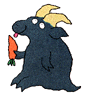 Gregory the goat likes to eat healthy foods, not the foods regular goats eat!