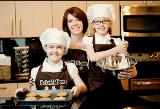 Children are empowered by doing acts of kindness. By baking cookies and bringing them to the nearby homeless shelter, these girls are learning to make a difference and not give up hope.
