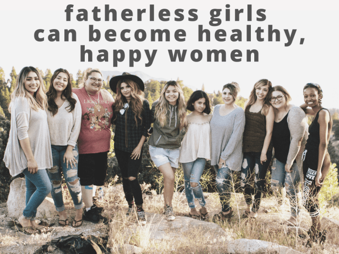 Fatherless daughters often carry a great deal of unearned shame and guilt. Once they see their absent dads objectively, they can let go.
