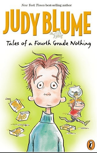 The book was originally titled "Peter, Fudge,and Dribble", but another children's book called "Peter Potts" had just come out, so Judy Blume had to find another title. She sent 20 choices to her editor, and Tales of a Fourth Grade Nothing won.