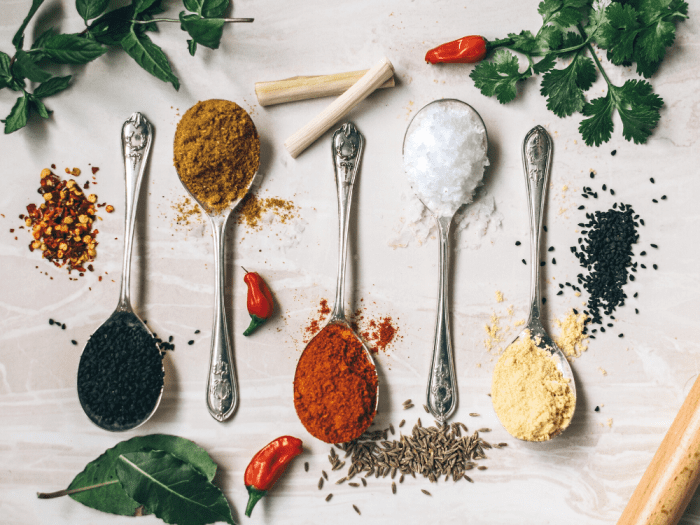 Which spices taste best with which ingredients? 