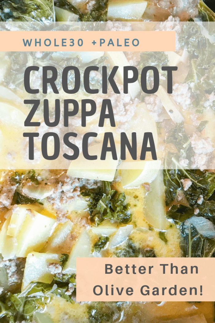 This crockpot Zuppa Toscana is perfect for chilly days when you want to prepare dinner ahead of time. Bonus: It will make your house smell like an Italian villa!