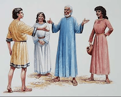 Contrary to what will be future procedures, God allows Jacob to marry two sisters, Rachel and Leah.