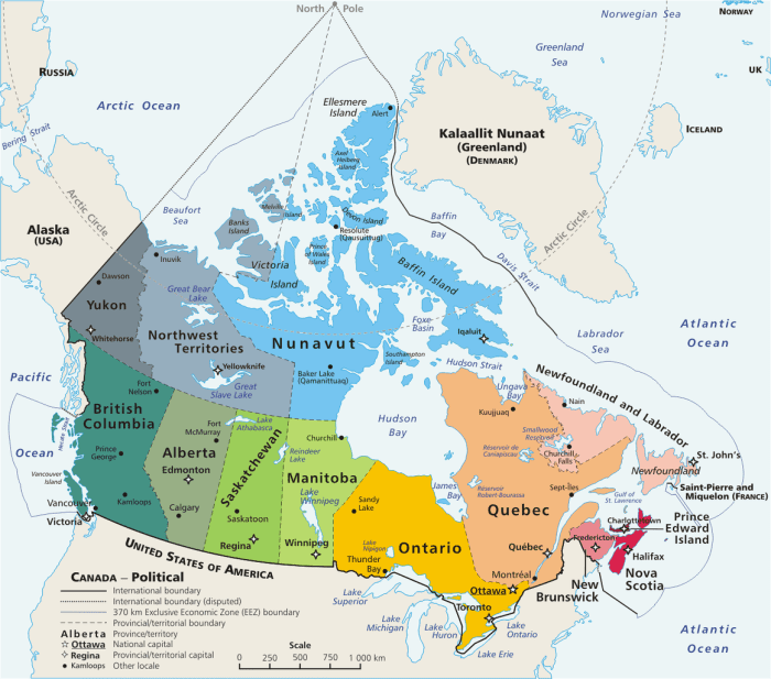 British Columbia is located on the west coast of Canada.