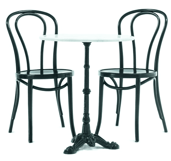 Michael Thonet's bentwood furniture design - Features wood bent into stylish shapes using boiling liquids or steam.