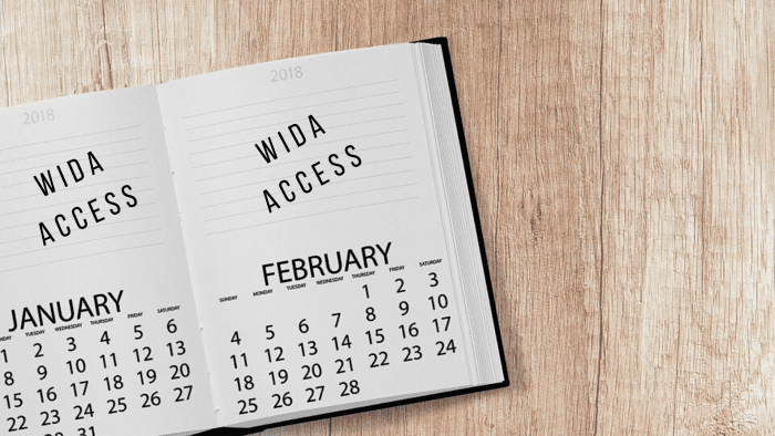 Unlike other state assessments, the WIDA ACCESS is administered halfway through the school year.
