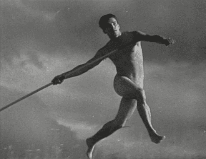 Riefenstahl's "Olympia" focused on the cult of the body, an idea Hitler emphasized frequently. This adds to the claim that Leni and Hitler shared similar ideas.