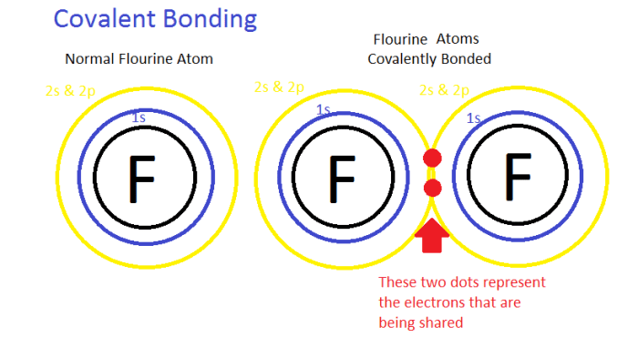 The chemical bond in which two atoms share a pair of electron and form molecules is called covalent bond.