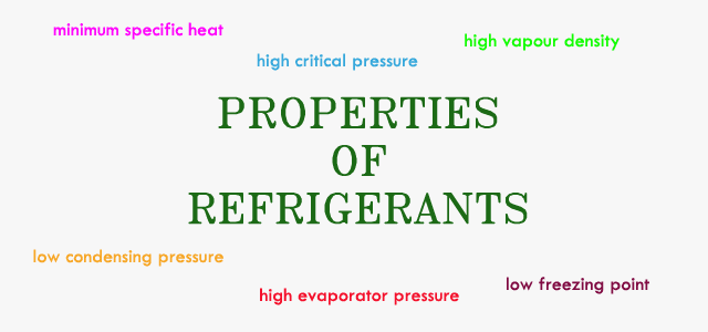 It is very important that a refrigerant has the ability to turn into gas easily when it absorbs heat (low boiling point) else the compressor will have to create too much of a vacuum in order to lower the pressure to make vaporization happen.