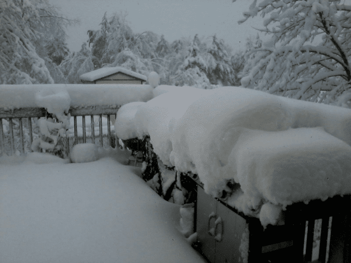 This early November Appalachian snowstorm was attributed to winds wrapping around the north side of Hurricane Sandy